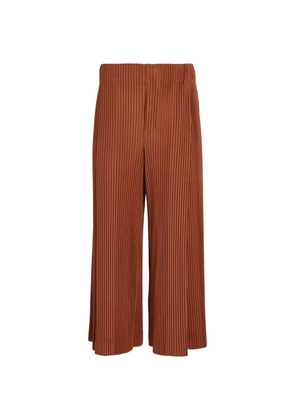 Homme Plissé Issey Miyake Cropped Pleated Trousers