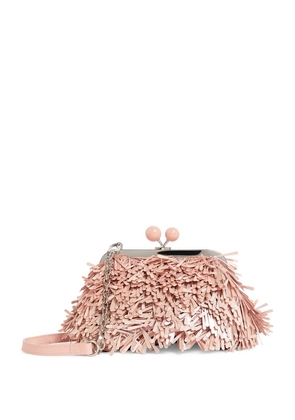 Weekend Max Mara Small Sequin-Embellished Pasticcino Clutch Bag