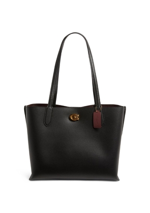 Coach Leather Willow Tote Bag