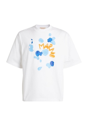Marni Cotton Logo T-Shirt