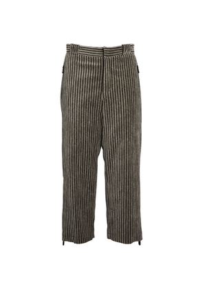 Giorgio Armani Velvet Striped Trousers