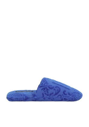 Dolce & Gabbana Casa Dg Logo Slippers