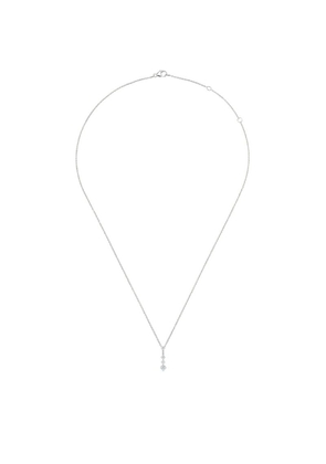 De Beers Jewellers White Gold And Diamond Arpeggia Pendant Necklace