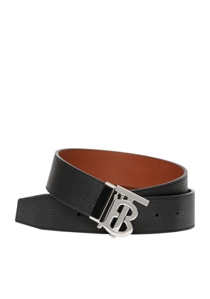 Burberry Reversible Leather Tb Monogram Belt