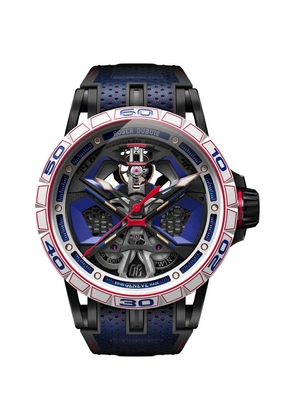 Roger Dubuis Mcf And Titanium Excalibur Spider Huracan Mb Watch 45Mm