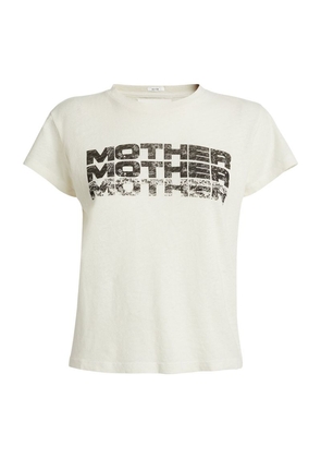 Mother Cotton-Linen The Sinful Logo T-Shirt