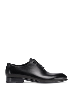 Zegna Leather Vienna Oxford Shoes