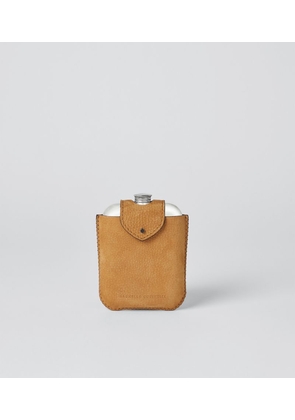 Brunello Cucinelli Mini Calfskin Shearling-Trim Tote Bag