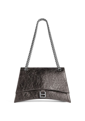 Balenciaga Medium Leather Crush Bag