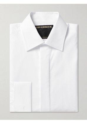 Favourbrook - Bib-Front Cotton-Poplin Tuxedo Shirt - Men - White - UK/US 15
