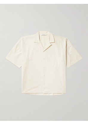 Applied Art Forms - PM2-1 Oversized Convertible-Collar Cotton-Twill Shirt - Men - White - S
