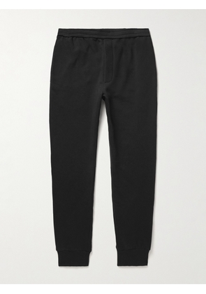 The Row - Edgar Tapered Cotton-Jersey Sweatpants - Men - Black - S