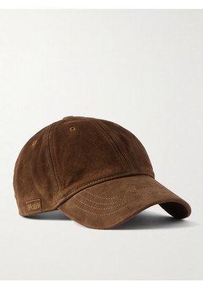 Polo Ralph Lauren - Logo-Embroidered Washed-Suede Baseball Cap - Men - Brown
