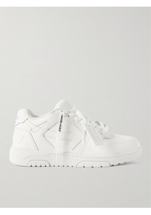 Off-White - Out of Office Leather Sneakers - Men - White - EU 39