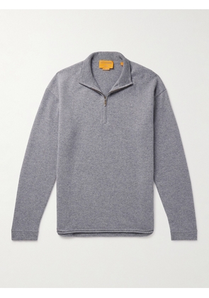 Guest In Residence - Cashmere Half-Zip Sweater - Men - Gray - S