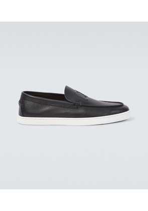 Christian Louboutin Varsiboat leather loafers