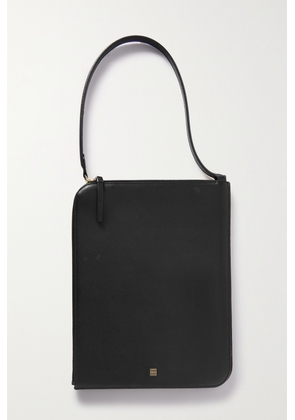 TOTEME - Palmellata Leather Shoulder Bag - Black - One size