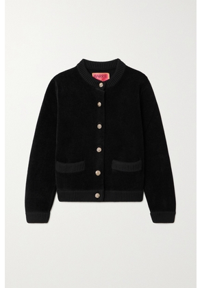 Barrie - + Sofia Coppola Ribbed Cashmere-blend Cardigan - Black - x small,small,medium,large,x large