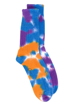 Suicoke tie dye socks - Blue