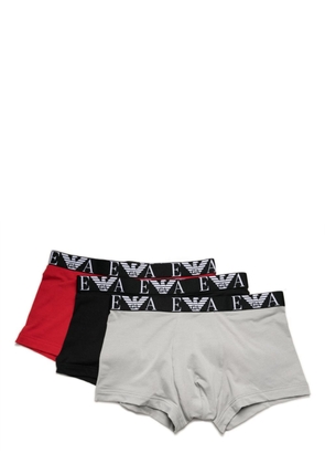 Emporio Armani logo-waistband boxers (pack of three) - Black