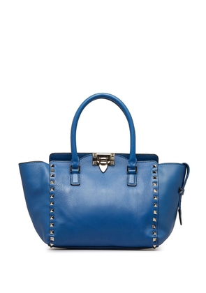 Valentino Garavani Pre-Owned Rockstud leather handbag - Blue