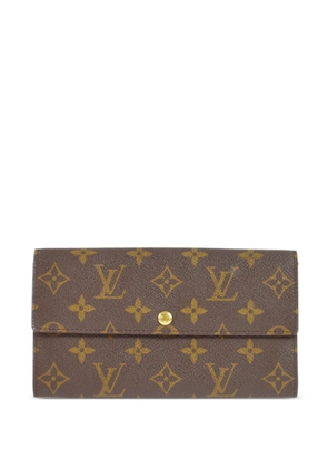 Louis Vuitton 1999 pre-owned Sarah continental wallet - Brown