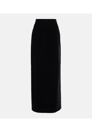 Wardrobe.NYC Velvet maxi skirt