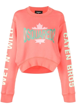 Dsquared2 logo-print sweatshirt - Pink