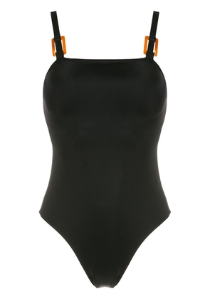 Brigitte Nane tortoise-detail swimsuit - Black
