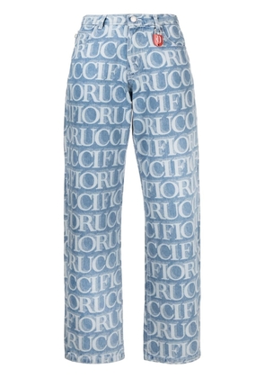 Fiorucci Laser Monogram Patti jeans - Blue