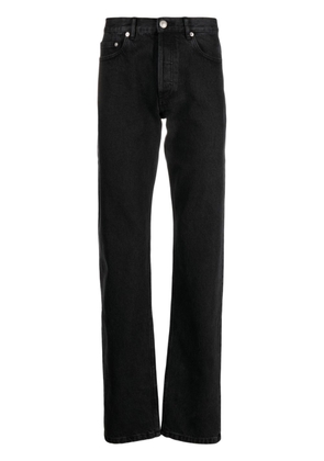 A.P.C. New Standard mid-rise straight-leg jeans - Black