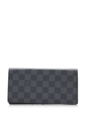Louis Vuitton 2010 pre-owned Brazza long wallet - Black