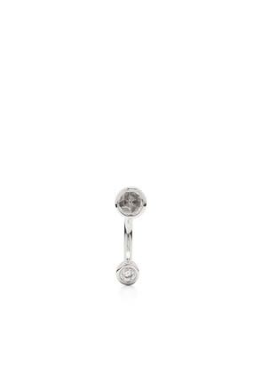 Pamela Love Gravitation crystal rook piercing - Silver