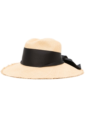 Sensi Studio woven straw sun hat - Neutrals