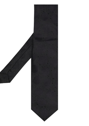 Comme Des Garçons Homme Deux jacquard silk tie - Black