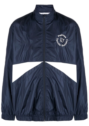 Palmes Society zip-up lightweight jacket - Blue