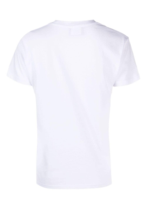 alessandro enriquez Moira-print cotton T-shirt - White