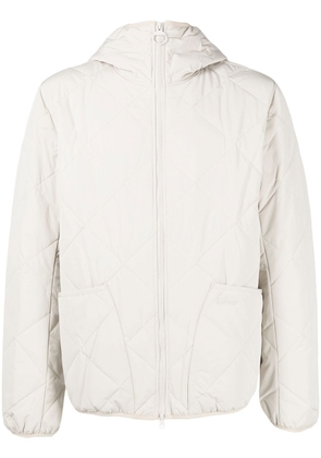 Barbour Hooded Liddesdale quilted jacket - White