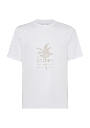 Brunello Cucinelli Cotton Graphic T-Shirt