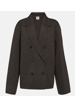 Toteme Double-breasted wool blazer