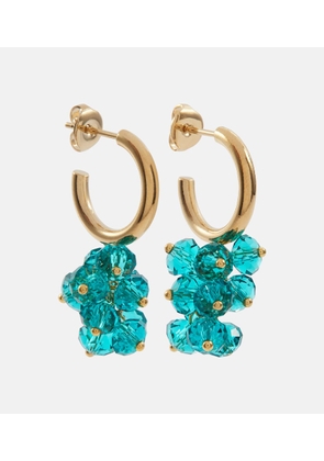 Isabel Marant Polly embellished hoop earrings