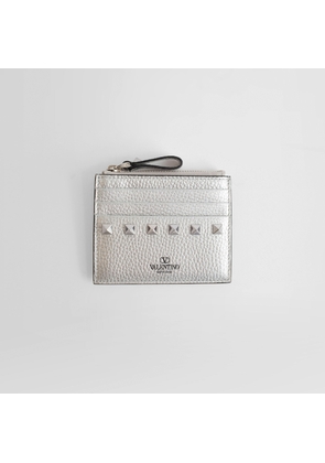 VALENTINO WOMAN SILVER WALLETS & CARDHOLDERS