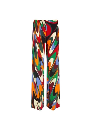 Pucci Printed Straight Trousers