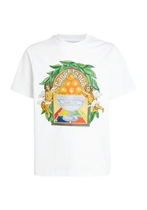 Casablanca Organic Cotton Logo T-Shirt