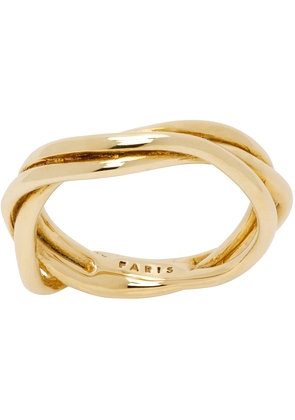FARIS Gold Tangle Ring