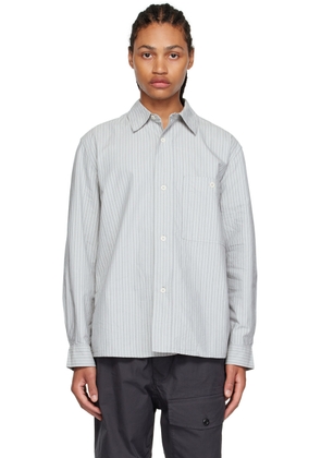 MHL by Margaret Howell Gray Cotton Shirt