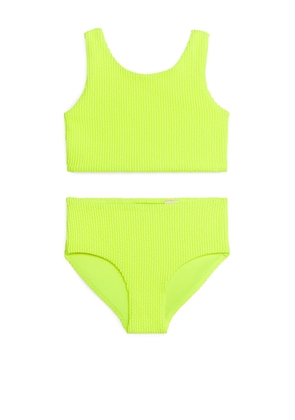 Seersucker Bikini Set - Yellow