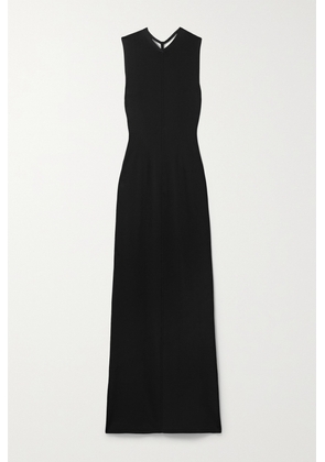 KHAITE - Teri Open-back Jersey Maxi Dress - Black - x small,small,medium,large