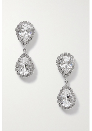 Jennifer Behr - Evalina Silver-tone Crystal Earrings - One size
