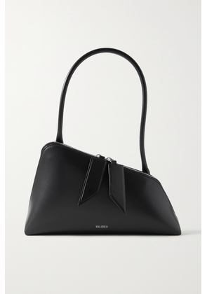 The Attico - Sunrise Leather Shoulder Bag - Black - One size